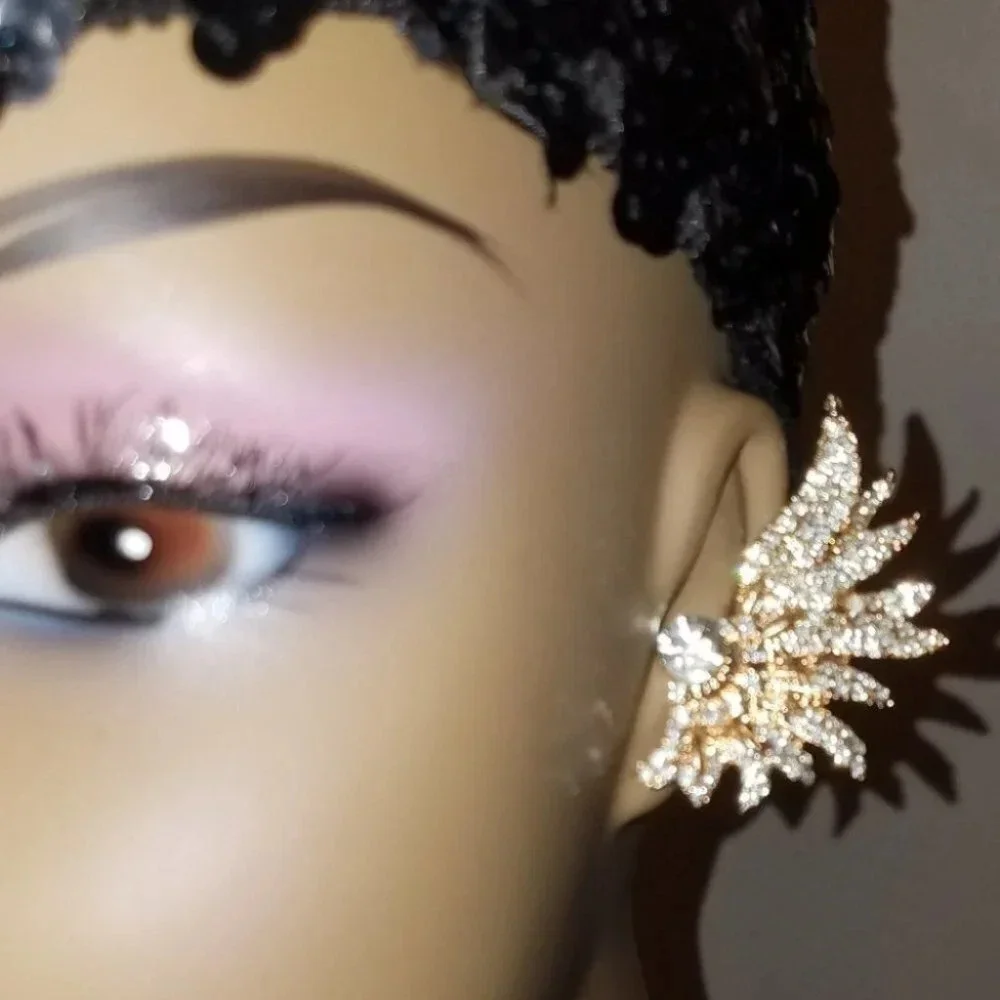 Rhinestone Ear Cuffs 3pc Set